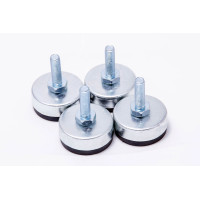 M12 Levelling Feet set for Work & Storage cabinet