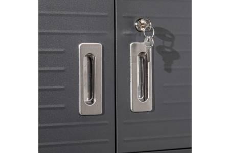 BLACKCOMB 36" wide Stacking cabinet, Graphite