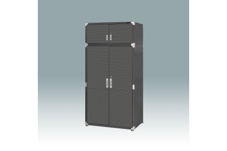 BLACKCOMB 48" wide Stacking cabinet, Graphite