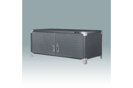 BLACKCOMB 48" wide Stacking cabinet, Graphite